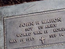 John H Mahon