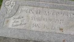 John H McCracken John H McCracken