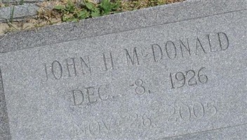 John H. McDonald John H. McDonald
