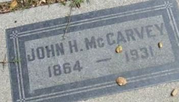 John H McGarvey