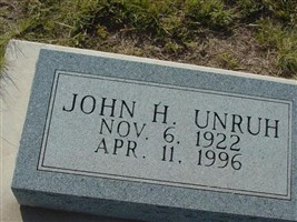 John H Unruh