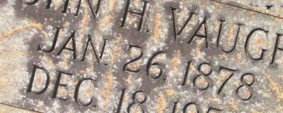 John H. Vaughn John H. Vaughn