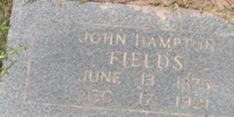 John Hampton Fields John Hampton Fields