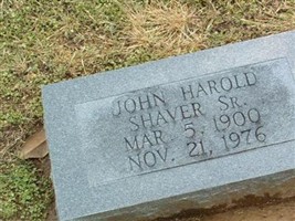 John Harold Shaver, Sr