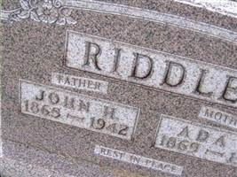 John Harrison Riddle John Harrison Riddle