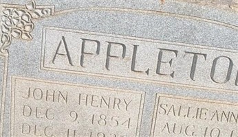 John Henry Appleton John Henry Appleton