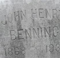 John Henry Benning