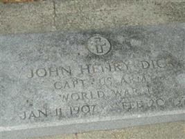 John Henry Dick