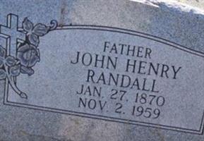 John Henry Randall John Henry Randall