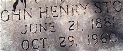 John Henry Stout John Henry Stout