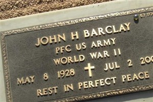John Howard "Jack" Barclay John Howard "Jack" Barclay