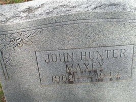 John Hunter Maxey John Hunter Maxey