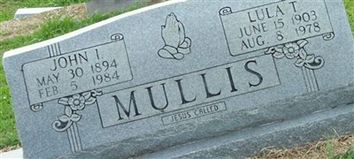 John I Mullis John I Mullis