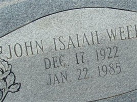 John Isaiah Weeks