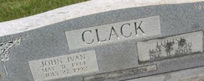 John Ivan Clack John Ivan Clack