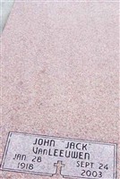 John J "Jack" VanLeeuwen John J "Jack" VanLeeuwen