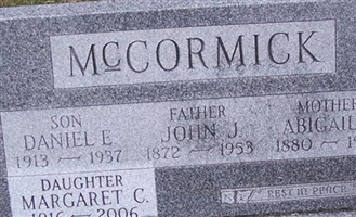 John J McCormick