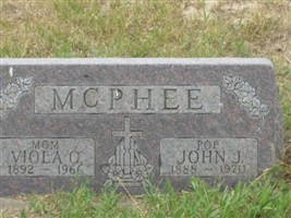 John J, McPhee