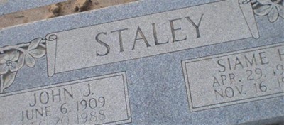 John J Staley