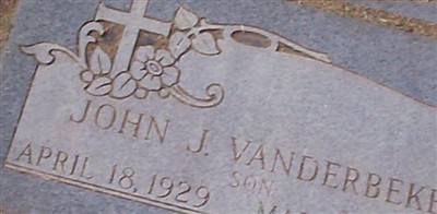 John J. Vanderbeke John J. Vanderbeke