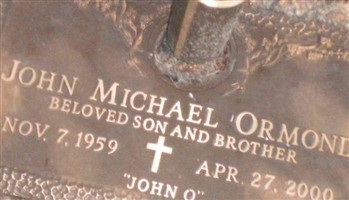 John 'John O' Michael Ormond