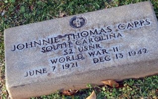 John (Johnnie) Thomas Capps John (Johnnie) Thomas Capps