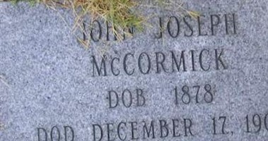 John Joseph Mc Cormick
