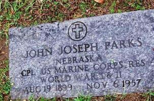 Corp John Joseph Parks