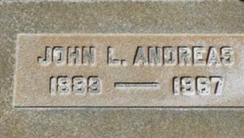 John L Andreas