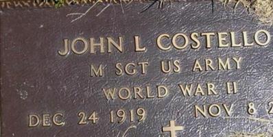 John L Costello