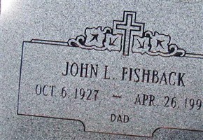 John L Fishback John L Fishback