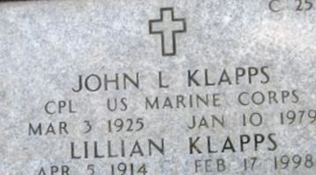 John L Klapps