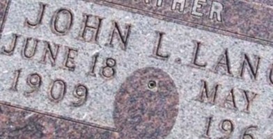 John L Lang John L Lang