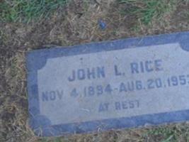 John L Rice