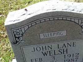 John Lane Welsh John Lane Welsh