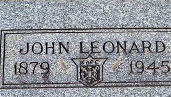 John Leonard Krutsinger John Leonard Krutsinger