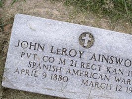 John LeRoy Ainsworth John LeRoy Ainsworth