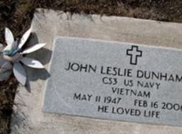 John Leslie Dunham, Sr John Leslie Dunham, Sr