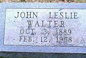 John Leslie Walter John Leslie Walter