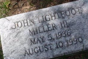 John Lightfoot Miller, III