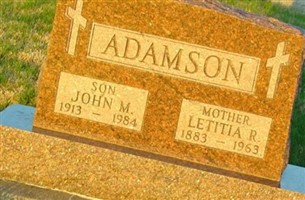 John M. Adamson John M. Adamson