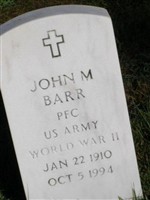 John M Barr John M Barr