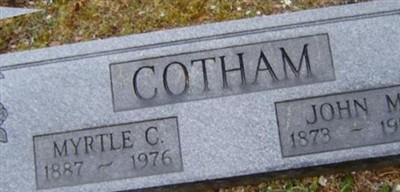 John M. Cotham John M. Cotham