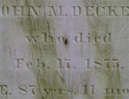 John M Decker
