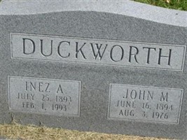 John M. Duckworth John M. Duckworth