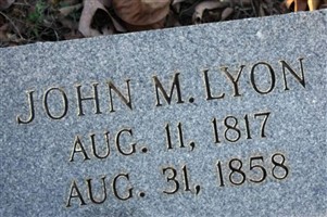 John M Lyon