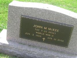 John M McKee