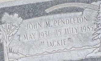 John M. Pendleton John M. Pendleton