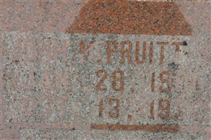 John M Pruitt, Jr John M Pruitt, Jr