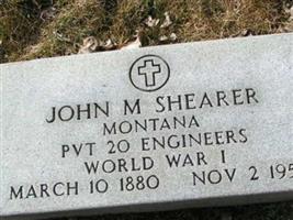 John M Shearer
